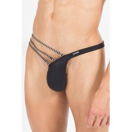 Schwarzer Herren String Alliance von Look Me | Fesselliebe.de