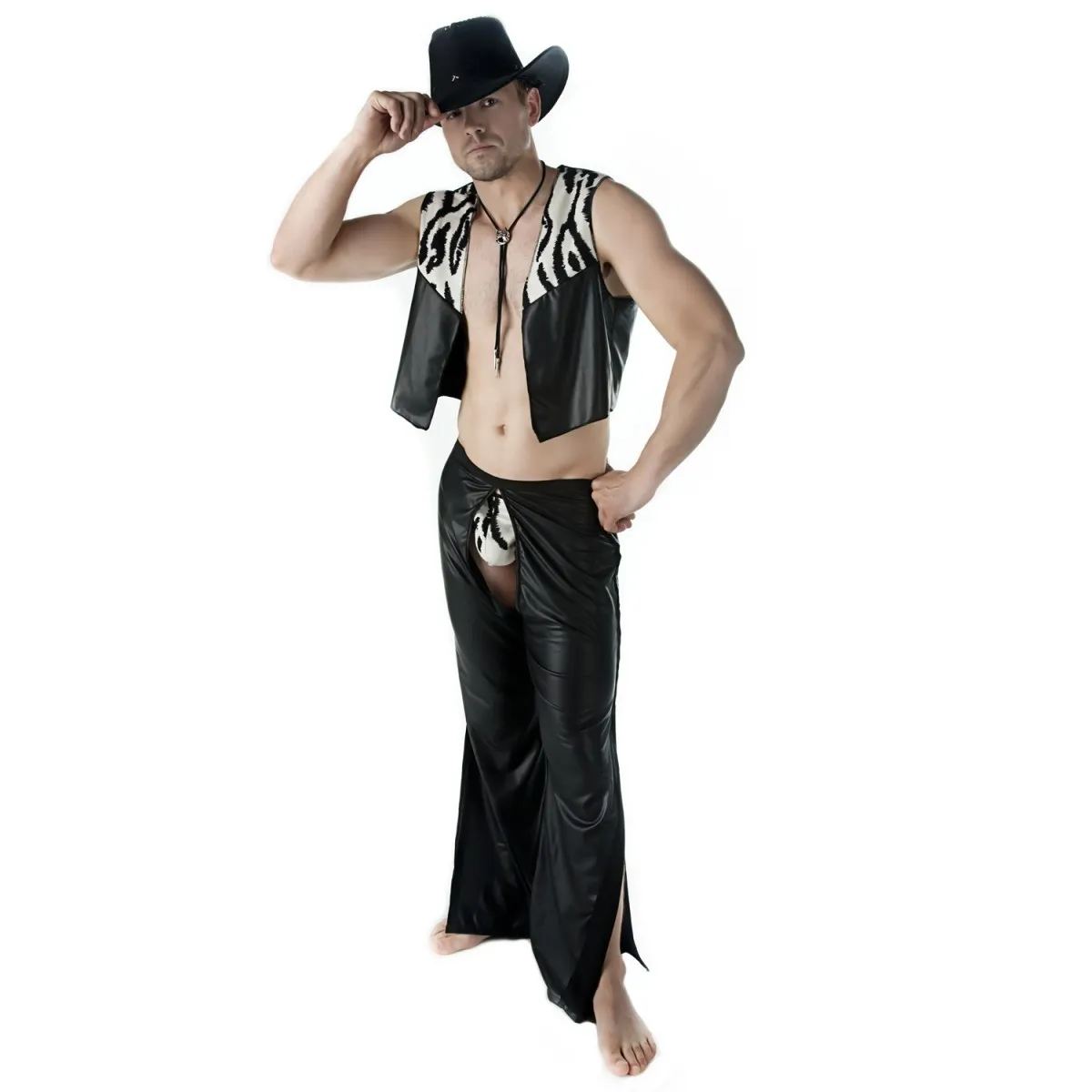 3-teiliges Cowboy-Set SW/105 Andalea Sexy Work Kollektion | Fesselliebe.de