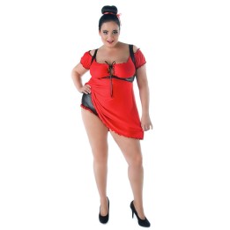 Rotes Chemise SW/110 Andalea Sexy Work Kollektion | Fesselliebe.de