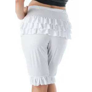 Weißer Pantaloon SW/122 Andalea Sexy Work Kollektion