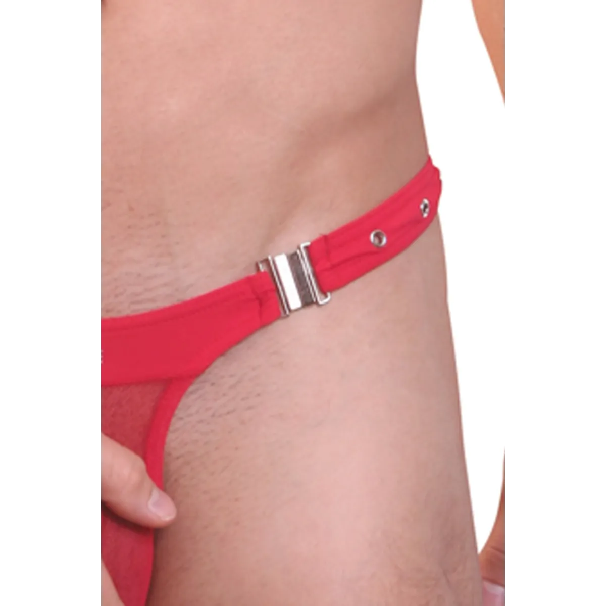 Roter Männer String Open Spirit 32-57 von Look Me | Fesselliebe.de