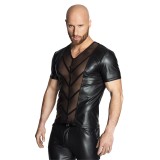 Schwarzes Shirt H029 von Noir Handmade | Fesselliebe.de