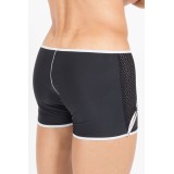 Schwarz/weißer Herren-Boxer Mixing 43-67 von Look Me | Fesselliebe.de