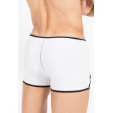 Weiß/schwarzer Herren-Boxer Mixing 43-67 von Look Me | Fesselliebe.de