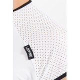 Weiß/schwarzes V-Shirt Mixing 43-77 von Look Me | Fesselliebe.de