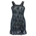 Schwarzes Chemise SB/1009 Sexy Base Kollektion by Andalea