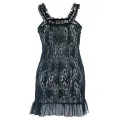 Schwarzes Chemise SB/1009 Sexy Base Kollektion by Andalea