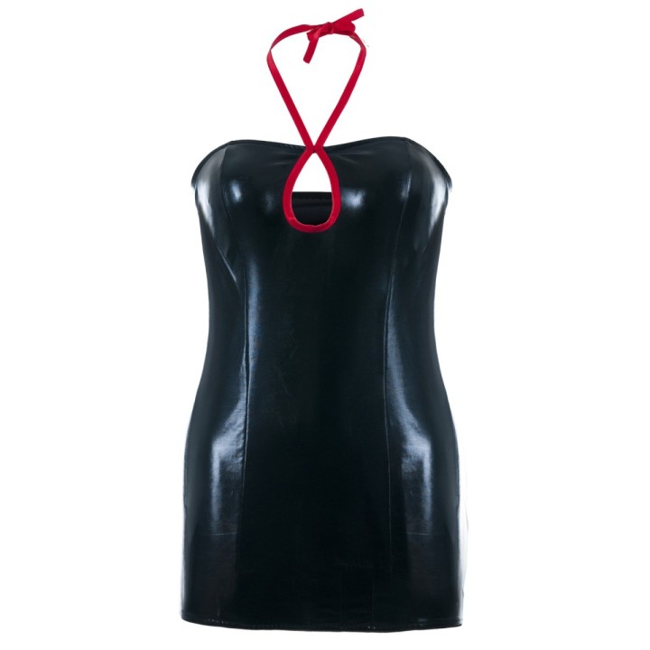 Schwarzes Chemise SB/1013 Sexy Base Kollektion by Andalea | Fesselliebe.de