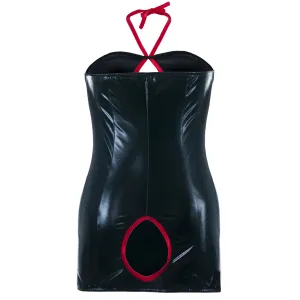 Schwarzes Chemise SB/1013 Sexy Base Kollektion by Andalea