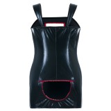 Schwarzes Chemise SB/1015 Sexy Base Kollektion by Andalea | Fesselliebe.de