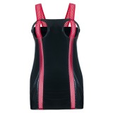 Schwarzes Chemise SB/1016 Sexy Base Kollektion by Andalea | Fesselliebe.de