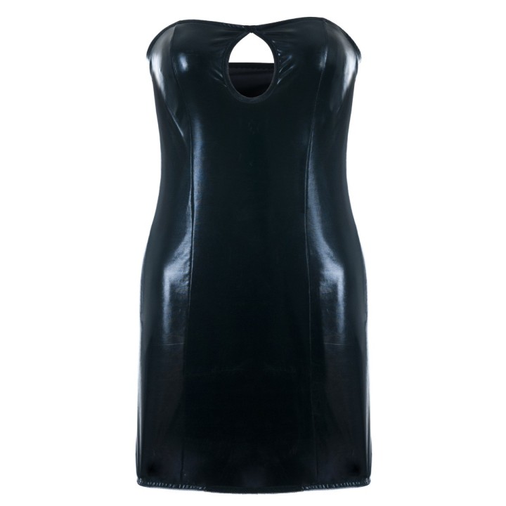 Schwarzes Chemise SB/1018 Sexy Base Kollektion by Andalea | Fesselliebe.de