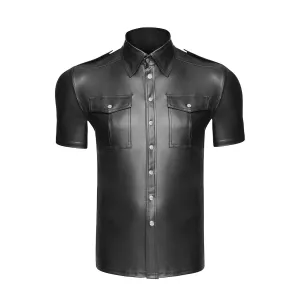 Schwarzes T-Shirt H011 von Noir Handmade | Fesselliebe.de