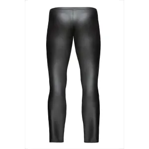 Schwarze lange Hose H021 von Noir Handmade