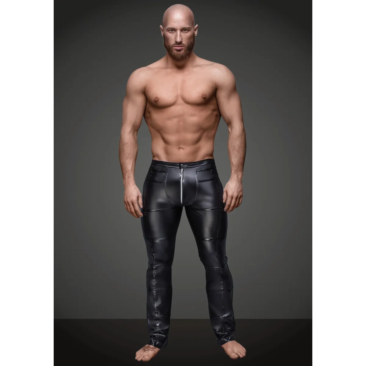 Schwarze lange Hose H021 von Noir Handmade | Fesselliebe.de