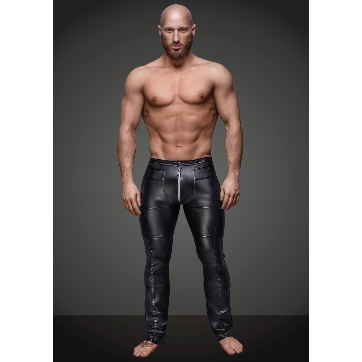Schwarze lange Hose H021 von Noir Handmade | Fesselliebe.de