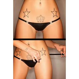 Schwarzer String P005 von Noir Handmade | Fesselliebe.de