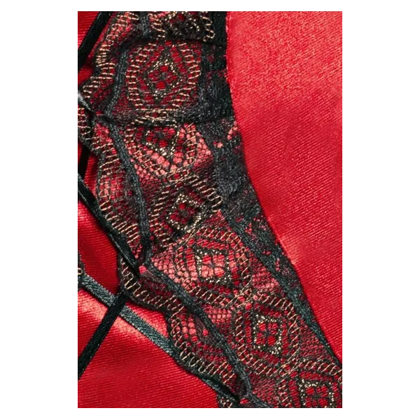 Rotes Strapshemd Evane von Passion Plus Size | Fesselliebe.de