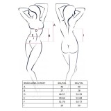 Schwarzes Strapshemd Brasiliana von Passion Plus Size | Fesselliebe.de
