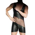 Schwarzes Herren-Body Damien von MeSeduce