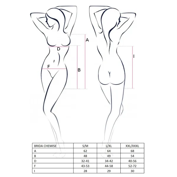 Rotes Chemise Brida von Passion | Fesselliebe.de