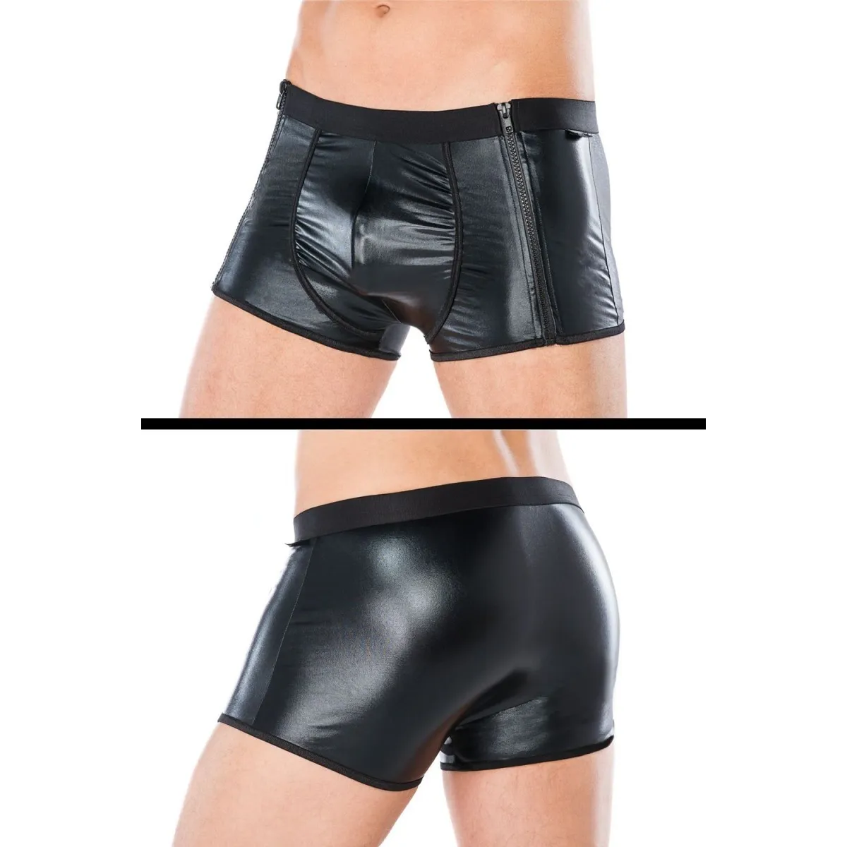 Schwarzer Boxershort MC/9052 von Andalea | Fesselliebe.de