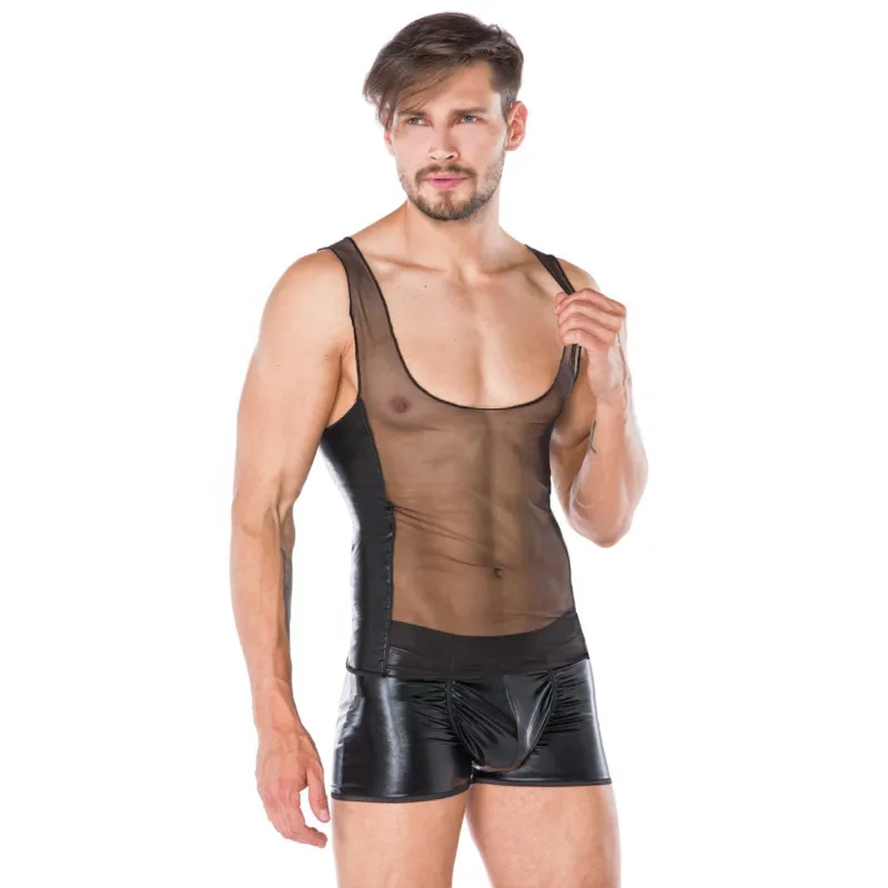 Schwarzes Set MC/9057 von Andalea | Fesselliebe.de