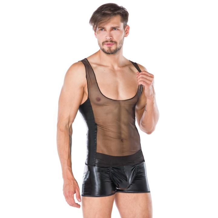 Schwarzes Set MC/9057 von Andalea | Fesselliebe.de