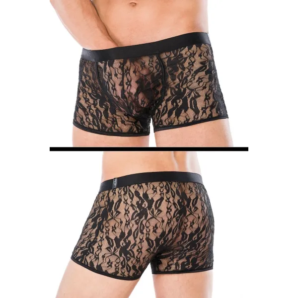 Schwarze Boxershorts MC/9058 von Andalea | Fesselliebe.de