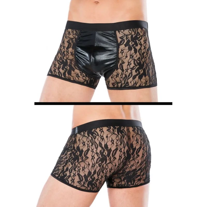 Schwarze Boxershorts MC/9059 von Andalea | Fesselliebe.de