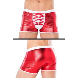 Rot/weiße Boxershorts MC/9091 von Andalea | Fesselliebe.de