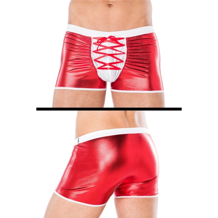 Rot/weiße Boxershorts MC/9091 von Andalea | Fesselliebe.de