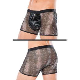 Grau/schwarze Boxershorts MC/9095 von Andalea | Fesselliebe.de