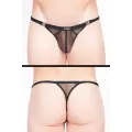 Schwarzer Stripper String Malibu 2 92-58 von Look Me