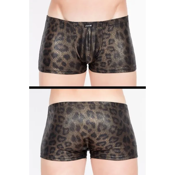 Goldene Boxer Short Panther 702-67 von Look Me | Fesselliebe.de