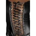 Schwarzes Shirt F130 von Noir Handmade Diva Collection