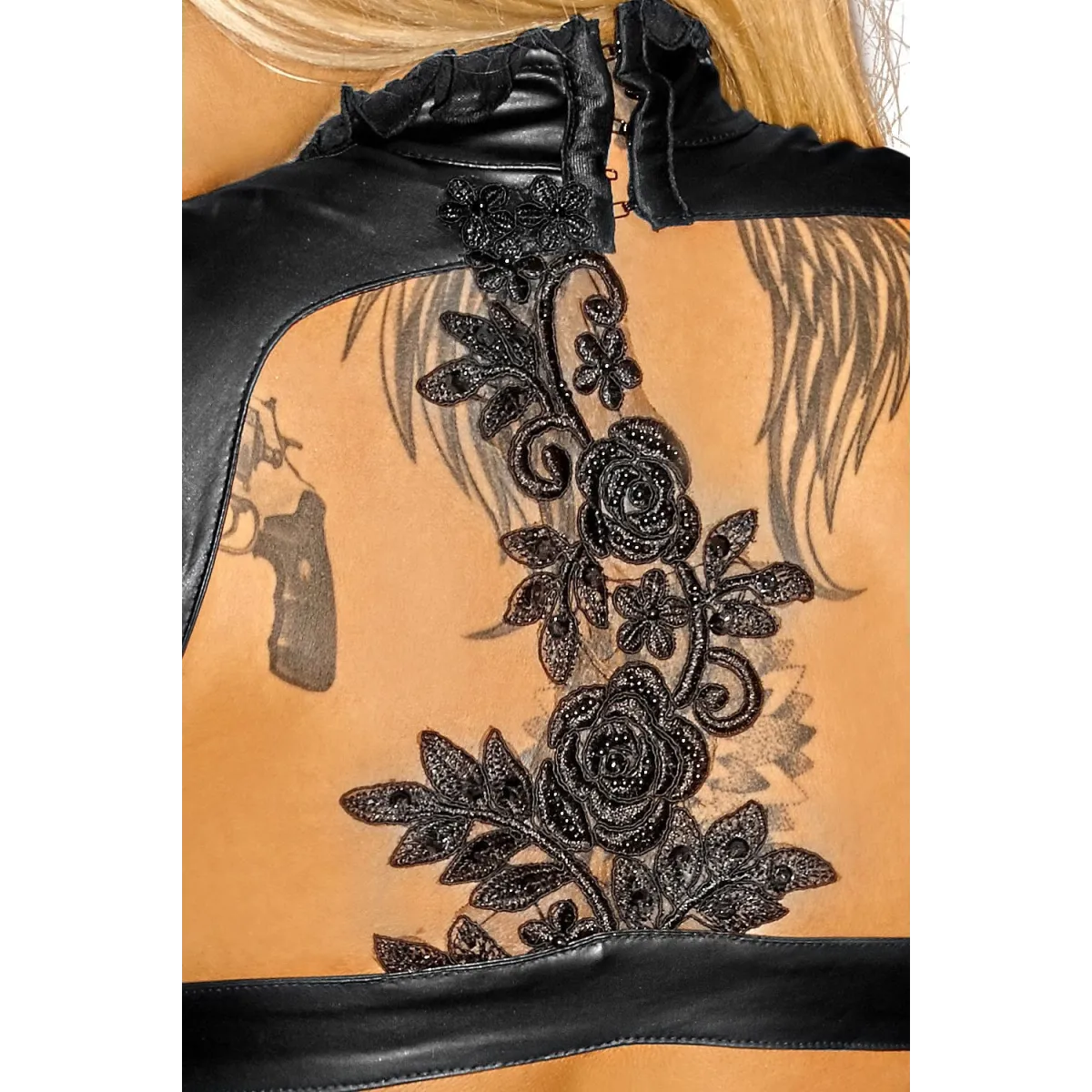 Minikleid F142 von Noir Handmade Diva Collection | Fesselliebe.de