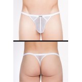 Weißer String Malibu 2 92-57 von Look Me | Fesselliebe.de