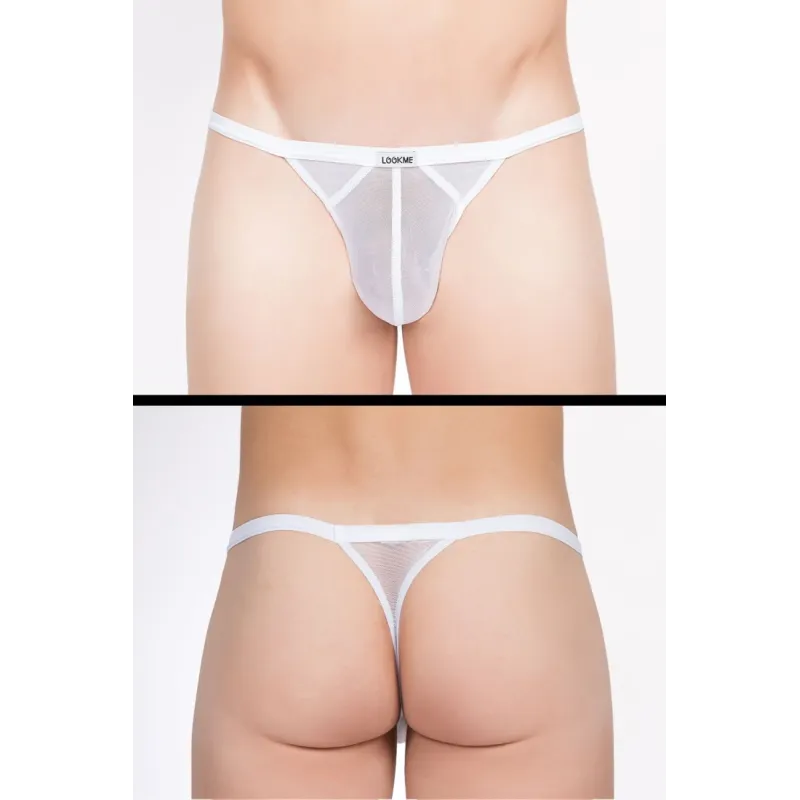 Weißer String Malibu 2 92-57 von Look Me | Fesselliebe.de