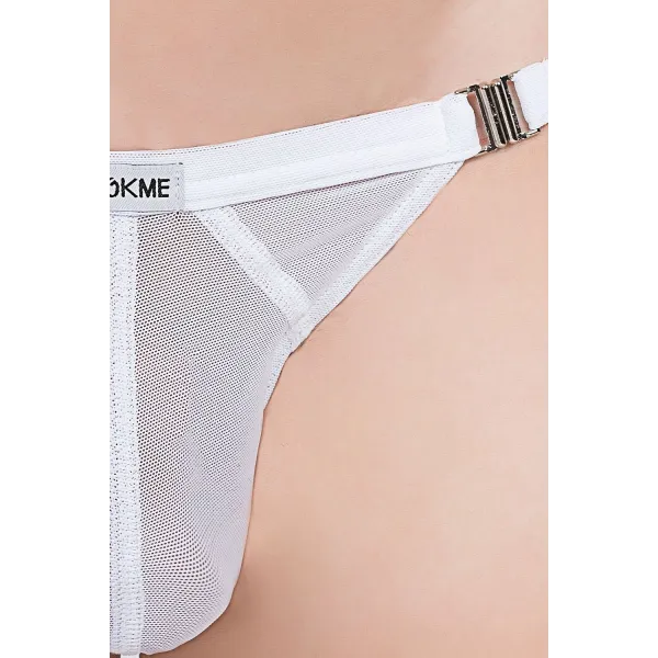 Weißer Stripper String Malibu 2 92-58 von Look Me | Fesselliebe.de