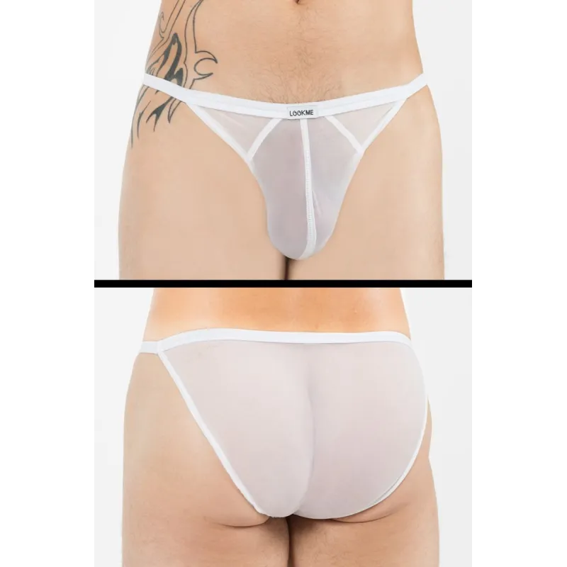 Weißer Tanga-Slip Malibu 2 92-61 von Look Me | Fesselliebe.de