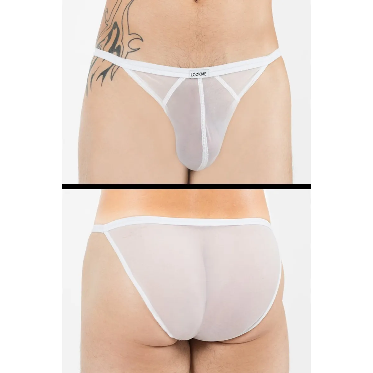 Weißer Tanga-Slip Malibu 2 92-61 von Look Me | Fesselliebe.de