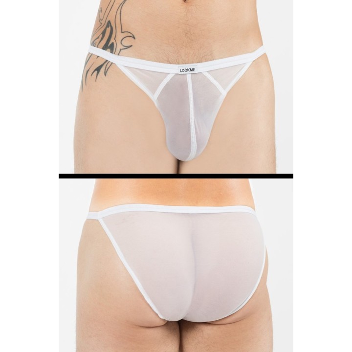 Weißer Tanga-Slip Malibu 2 92-61 von Look Me | Fesselliebe.de