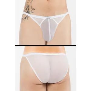 Weißer Tanga-Slip Malibu 2 92-61 von Look Me | Fesselliebe.de