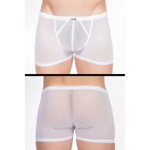Weiße Boxer Short Malibu 2 92-67 von Look Me | Fesselliebe.de