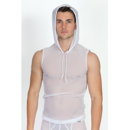 Weißes V-Shirt Malibu 2 92-77 von Look Me | Fesselliebe.de