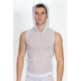 Weißes V-Shirt Malibu 2 92-77 von Look Me | Fesselliebe.de