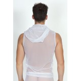 Weißes V-Shirt Malibu 2 92-77 von Look Me | Fesselliebe.de