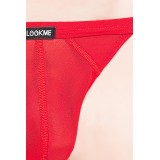 Roter String Malibu 2 92-57 von Look Me | Fesselliebe.de