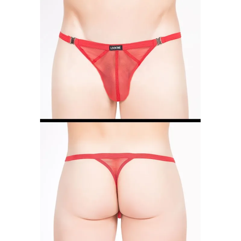 Roter Stripper String Malibu 2 92-58 von Look Me | Fesselliebe.de